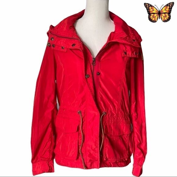 H & M Light Jacket Bright Red Size 6 - Picture 1 of 6